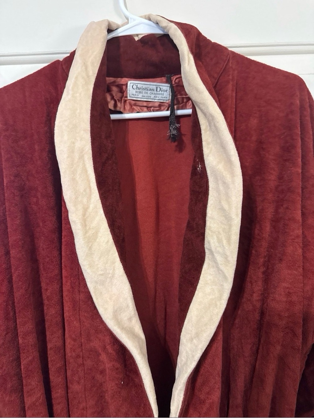 Dior Men's Plush Robe - Picture 4 of 7